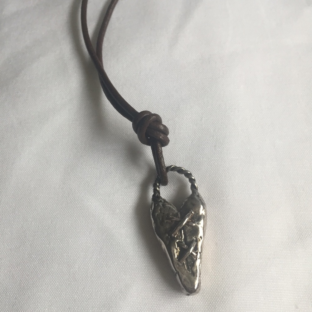 Island Cowgirl Heart Necklace